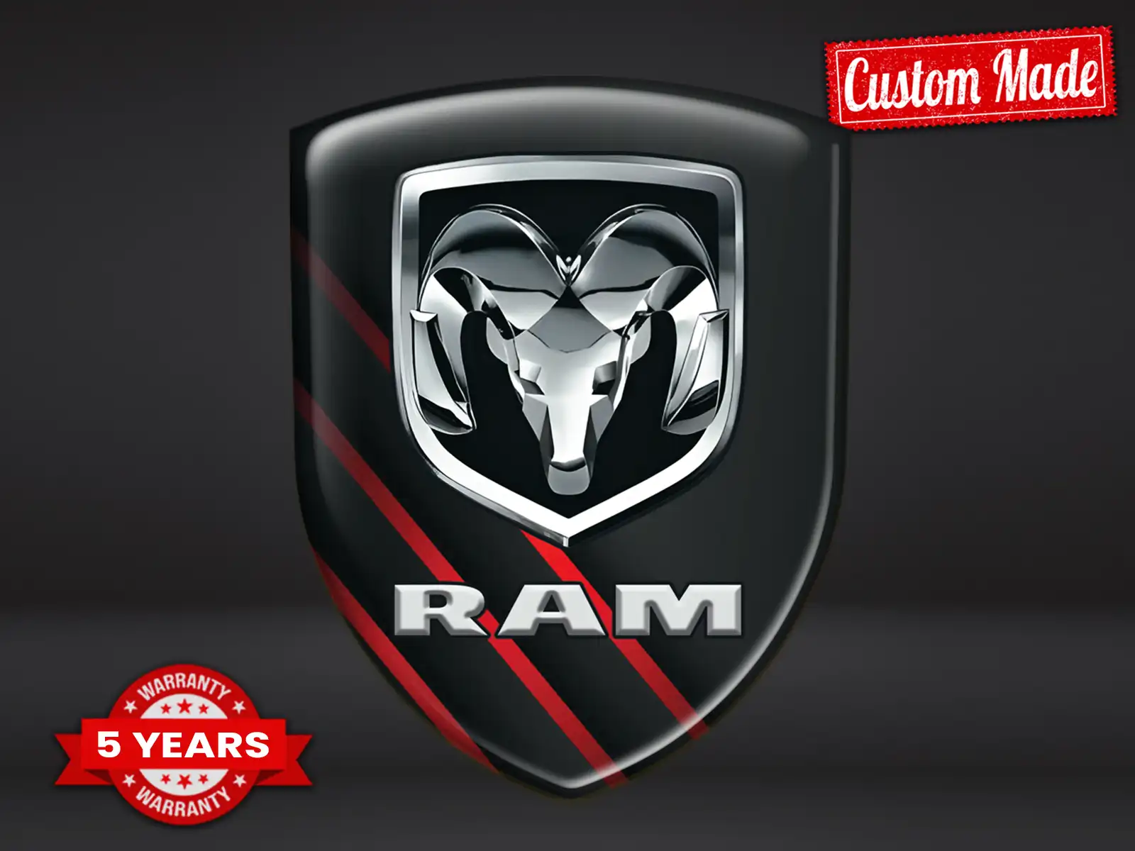 Dodge Individuelle Auto Banner Max Haltbar Modern Pro Stil